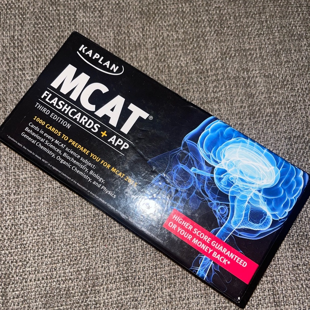 Kaplan MCAT Flashcards